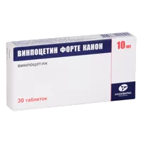 Винпоцетин форте Канон таб 10мг N30