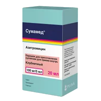 Сумамед пор д/сусп д/внут пр 100мг/5мл 20,925г N1