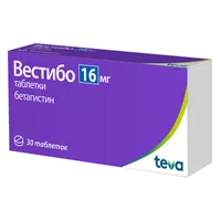Вестибо таб 16мг N30
