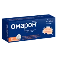 Омарон таб 400мг 25мг N60