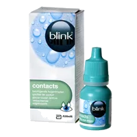 Blink Contacts Капли смазывающие и смачивающие для применения с контактными линзами 10мл N1