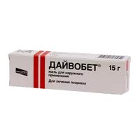 Дайвобет 500мкг/г+50мкг/г мазь д/наружн пр 15г N1