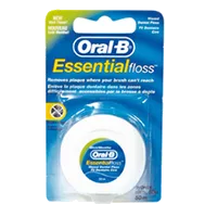 Зубная нить Oral-B Essential floss вощёная мятная 50м