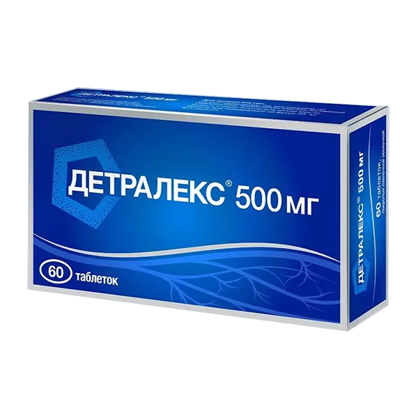 Детралекс таб п.п.о. 500мг N60