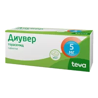 Диувер таб 5мг N60