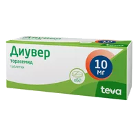 Диувер таб 10мг N60