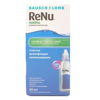 ReNu MultiPlus Раствор универсальный для ухода за контактными линзами 60мл N1