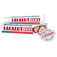 Крем для фиксации зубных протезов Lacalut dent 40мл