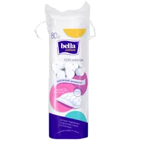Ватные диски BELLA Cotton подушечки круглые N80