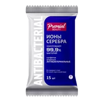 Салфетки влажные Premial Антибактериальные N15