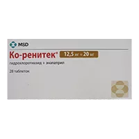 Ко-ренитек таб 12,5мг 20мг N28