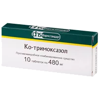 Ко-тримоксазол таб 480мг N10