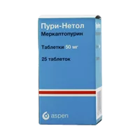 Пури-нетол таб 50мг N25