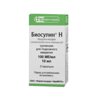 Биосулин Р р-р д/ин 100МЕ/мл 10мл N1