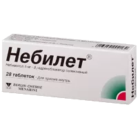 Небилет таб 5мг N28