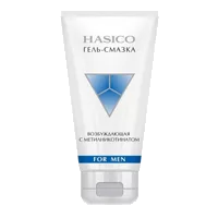 Гель-смазка интимная HASICO For men возбуждающая с метилникотинатом 100мл