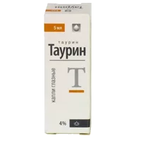 Таурин кап глазн 4% 5мл N1