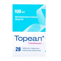 Тореал таб п.п.о. 100мг N28