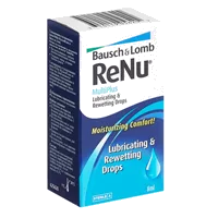 ReNu MultiPlus Lubricating & Rewetting Drpos Капли для контактных линз увлажняющие и смазывающие 8мл N1