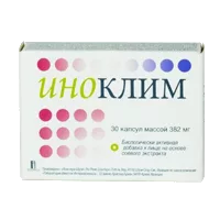 Иноклим капсулы 382мг N30