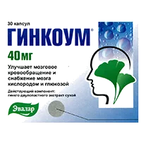 ГИНКОУМ капс 40мг N30