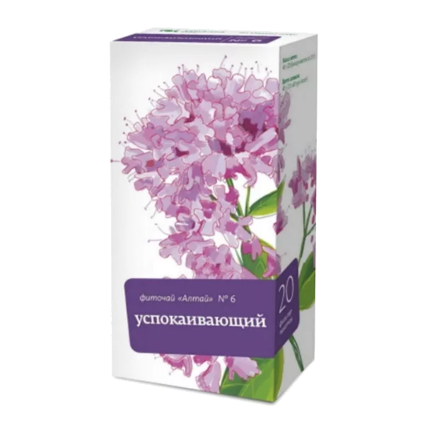Фиточай Алтай №6 УСПОКАИВАЮЩИЙ 2г N20