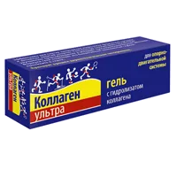 Коллаген ультра Гель с гидролизатом коллагена для опорно-двигательной системы 75мл