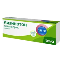 Лизинотон таб 10мг N28
