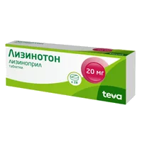 Лизинотон таб 20мг N28