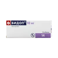 Бидоп таб 10мг N14