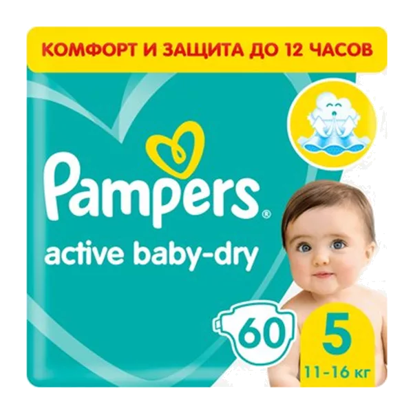 Подгузники детские Pampers Premium Care 3 N60