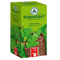 Дуба кора ФармаЦвет измельч 75г N1
