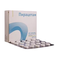 Пирацетам таб п.п.о. 400мг N60