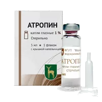 Атропин кап глазн 1% 5мл N1
