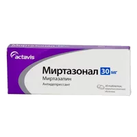 Миртазонал таб п.п.о. 30мг N30