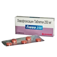 Глево таб п.п.о. 250мг N5