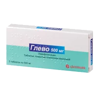 Глево таб п.п.о. 500мг N5