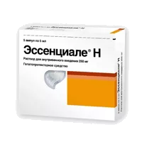 Эссенциале Н р-р для в/в вв 250мг/5мл 5мл N5