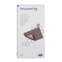 Повязка Hartmann Atrauman AG мазевая с серебром стер 10х20см N10