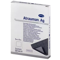 Повязка Hartmann Atrauman AG мазевая с серебром стер 5х5см N3