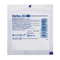 Салфетки марлевые стер Hartmann Sterilux ES мед 8 слоёв 17 нит 5х5см N5
