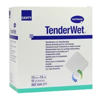 Повязка Hartmann TenderWet 24 active cavity р-р Рингера суперабсорб стер 7,5х7,5см N10