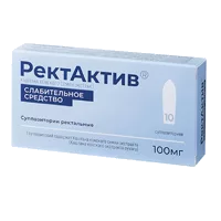 РектАктив супп рект 100мг N10
