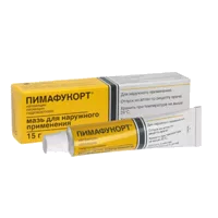 Пимафукорт мазь д/наружн пр 15г N1