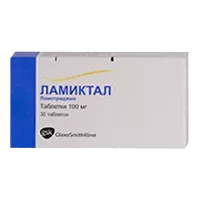 Ламиктал таб 100мг N30