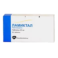 Ламиктал таб 25мг N30