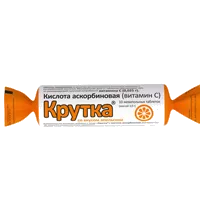 Аскорбиновая кислота (витамин С) таблетки жев 3г N10