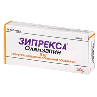 Зипрекса таб п.п.о. 5мг N28