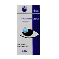 Таурин-ДИА кап глазн 4% 5мл N1