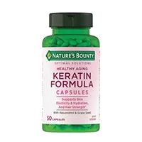 Natures Bounty Кератин формула капсулы 496мг N50